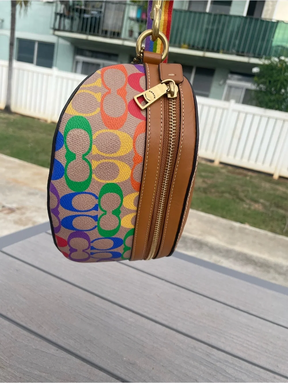Coach pride crossbody